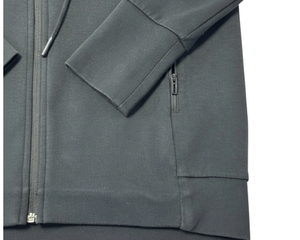 Adidas Black Full-Zip Performance Hoodie