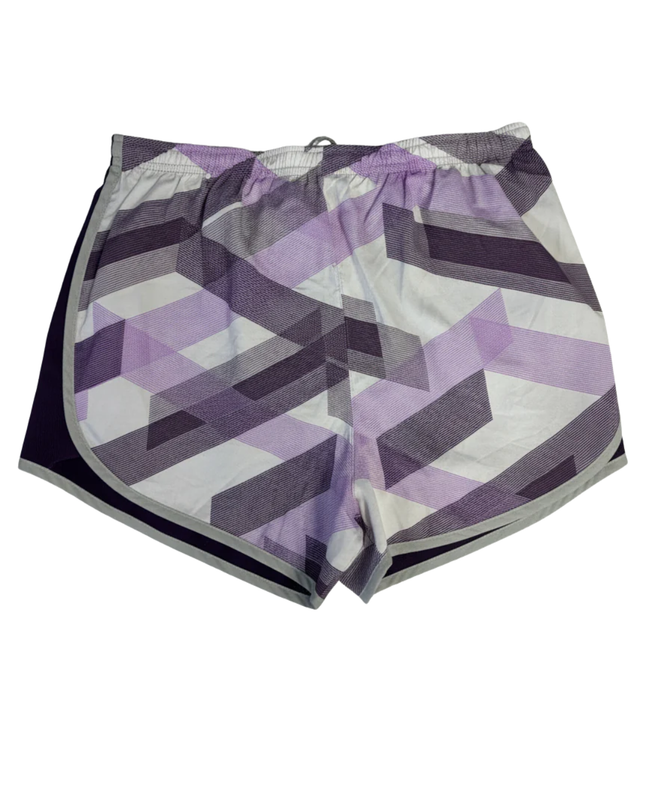 Nike Purple Geometric Print Dri-Fit Running Shorts
