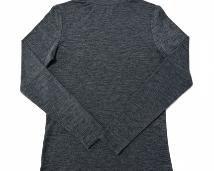 MNG Grey Turtleneck Long Sleeve Top