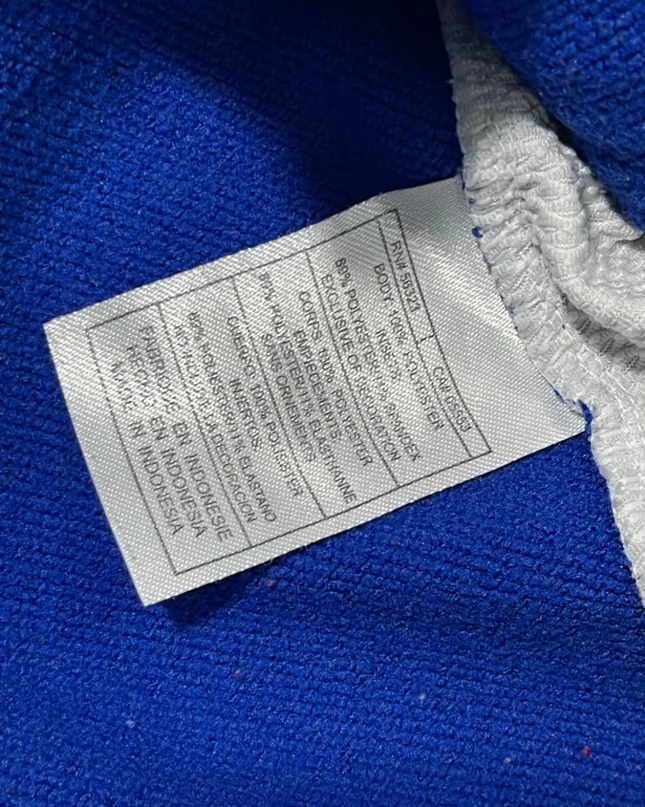 Nike Blue Unisex Athletic Zip-Up Performance Sports Jacket