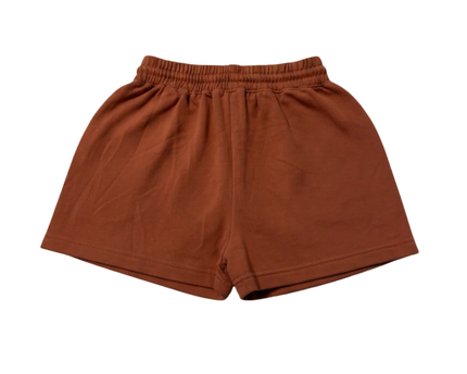 Alo Terracotta High-Waist Sweat Shorts