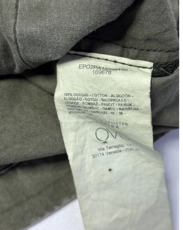 OVS Olive Green Military-Inspired Utility Field Jacket