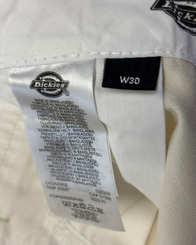 Dickies Beige Straight Leg Work Pants
