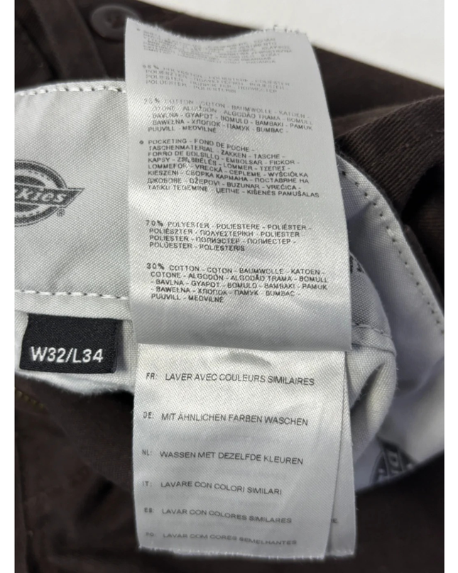 Dickies 874 Original Fit Brown Work Pants