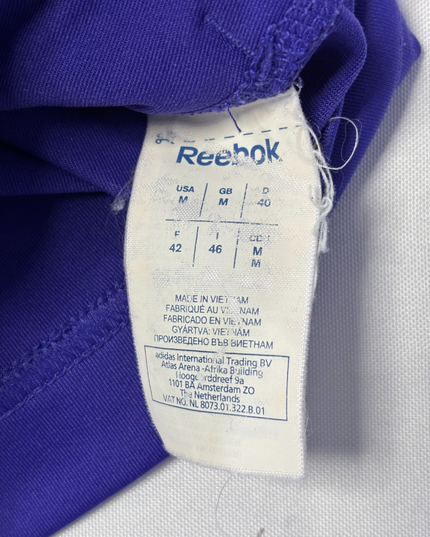 Reebok Purple Full-Zip PlayDry Performance Sports Jacket