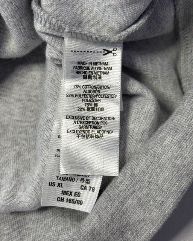 Juicy Couture Grey Velour Zip-Up Hoodie with Graphic Back