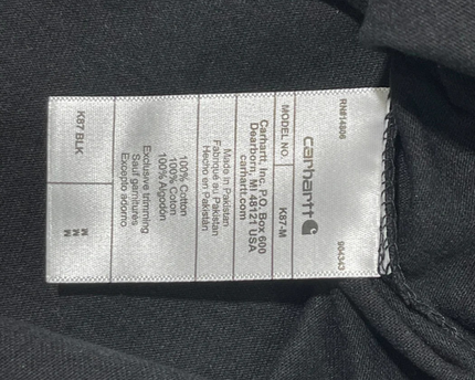 Carhartt Men's Black Loose Fit Pocket T-Shirt W/Tags