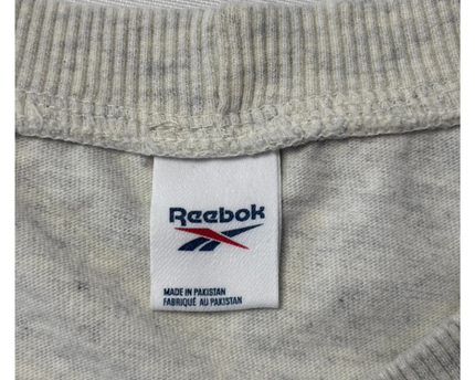 Reebok Grey Graphic Embroidered T-Shirt