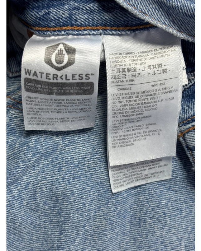 Levi's Made & Crafted Light Blue Straight Leg Organic Cotton Jeans