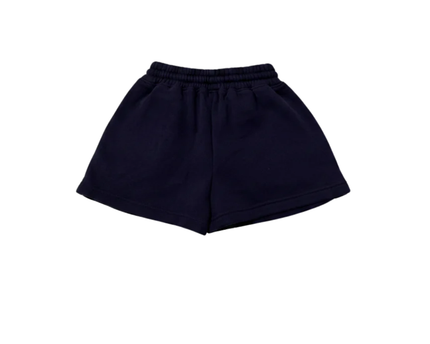 Alo Purple Cotton Blend Lounge Shorts