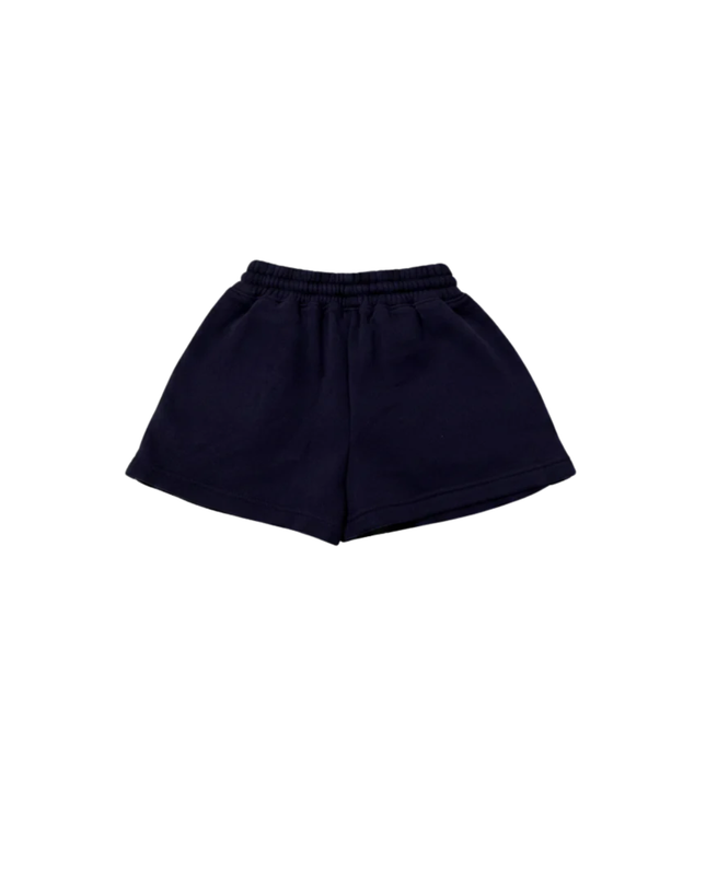 Alo Purple Cotton Blend Lounge Shorts