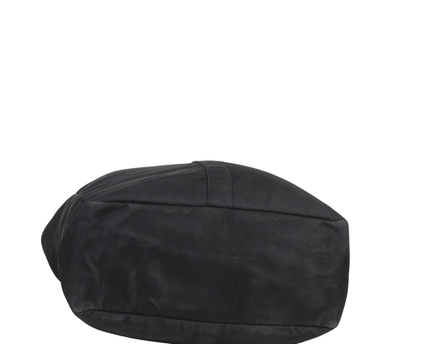 Coach Black Nylon and Leather Tote Bag