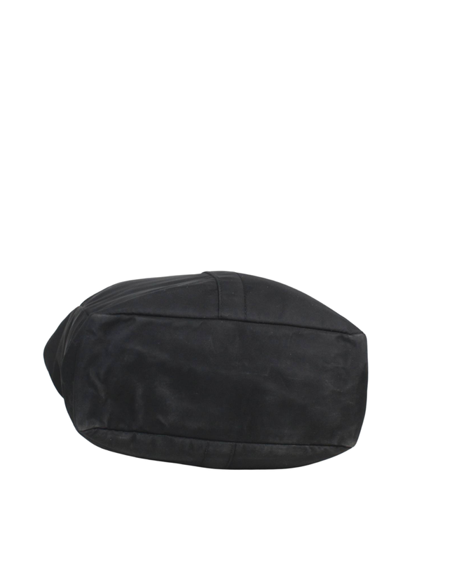 Coach Black Nylon and Leather Tote Bag