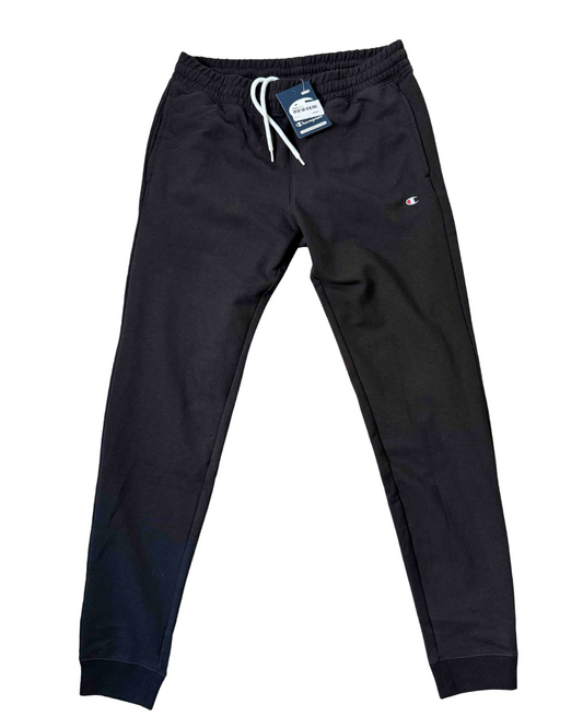 Champion Essential Black Fleece Jogger - XS | Waist: 28" | With Tags