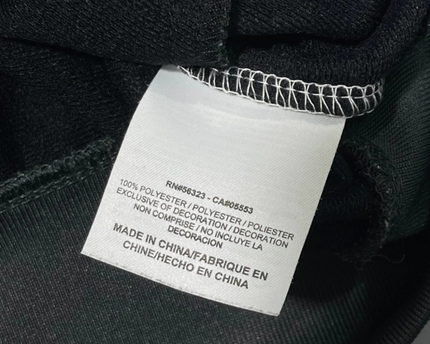 Nike Black/White Full-Zip Athletic Track Jacket