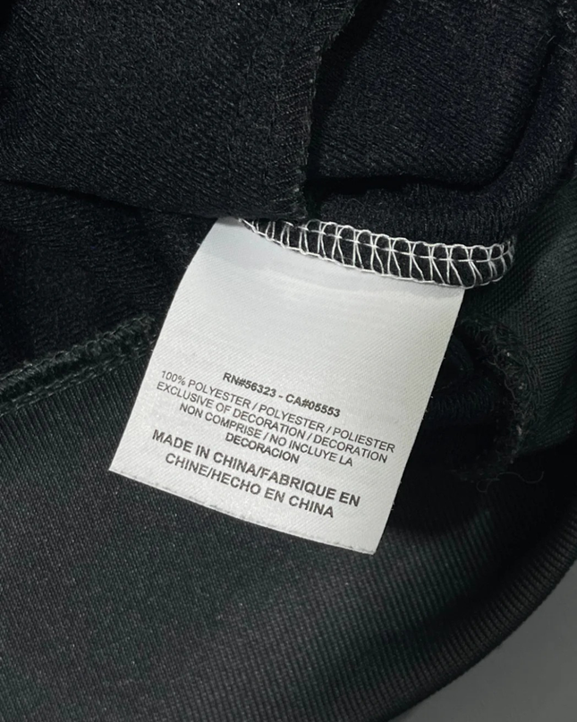 Nike Black/White Full-Zip Athletic Track Jacket