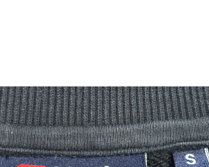 FILA Black Leopard Print Graphic Crewneck Sweatshirt
