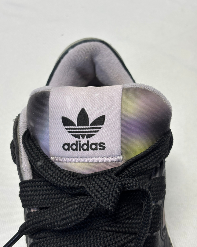 Adidas Black Adimatic Chunky Leather Sneakers