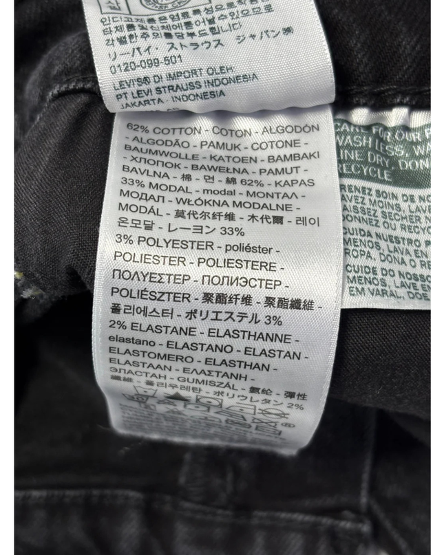 Levi's 721 Black High Rise Skinny Jeans