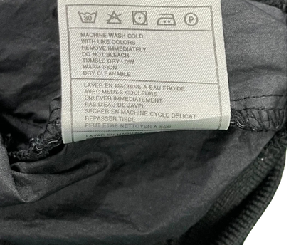 Nike Black Vintage V-Neck Windbreaker Pullover Jacket