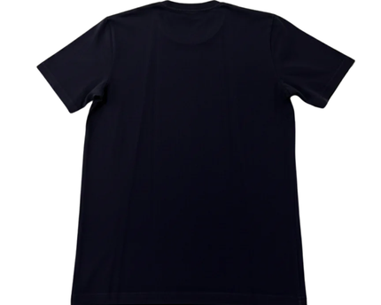 C.P. Company Navy Blue Graphic Logo T-Shirt