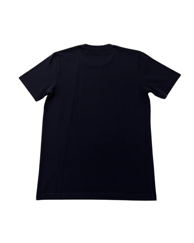 C.P. Company Navy Blue Graphic Logo T-Shirt