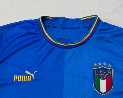 Puma Blue Italy Stadium Home Jersey