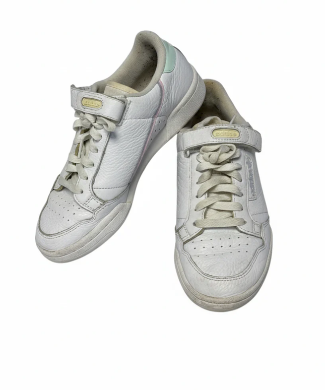 Adidas Continental 80 White Strap Sneakers