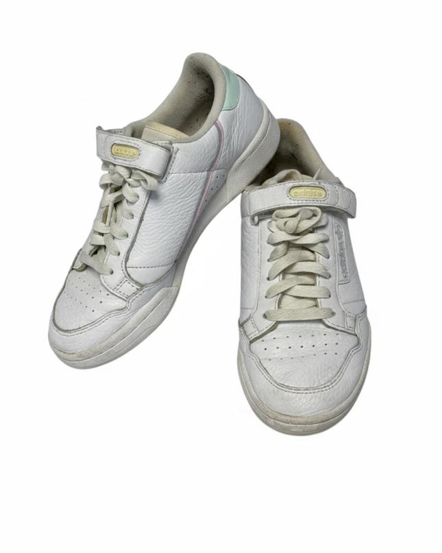 Adidas Continental 80 White Strap Sneakers