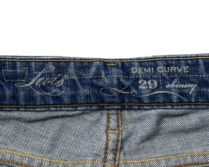Levi's Blue Demi Curve Skinny Jeans
