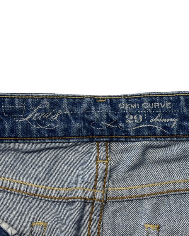 Levi's Blue Demi Curve Skinny Jeans