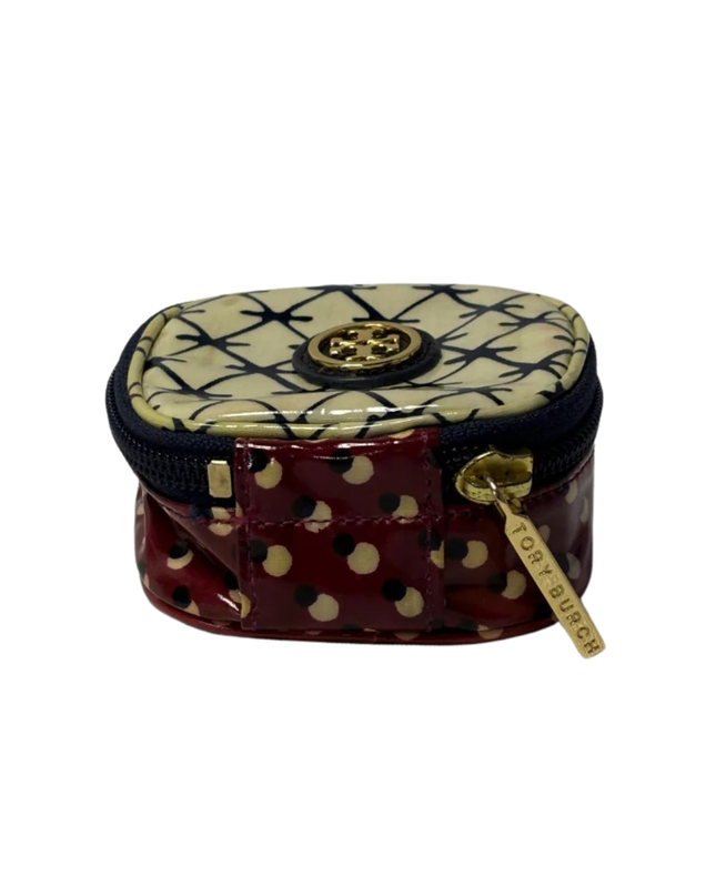 Tory Burch Multicolor Patterned Zip-Around Mini Pouch