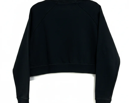 Nike Black Cropped Dri-FIT Sweatshirt