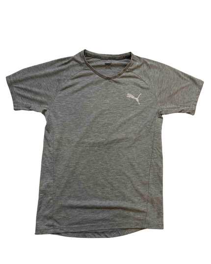 Puma DryCELL Heather Grey Performance Training T-Shirt - XS