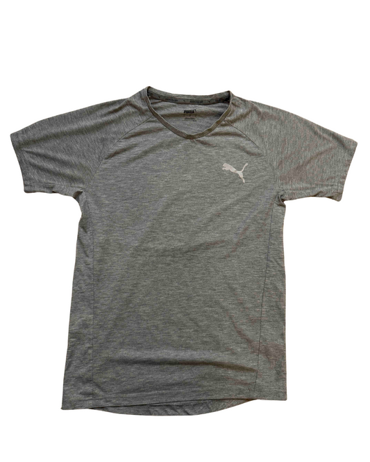 Puma DryCELL Heather Grey Performance Training T-Shirt - XS