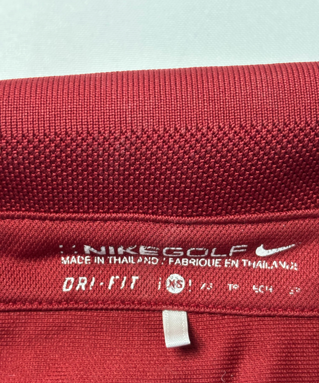 Nike Golf Red Women's Dri-FIT Performance Polo Shirt
