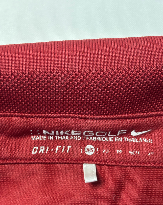 Nike Golf Red Women's Dri-FIT Performance Polo Shirt
