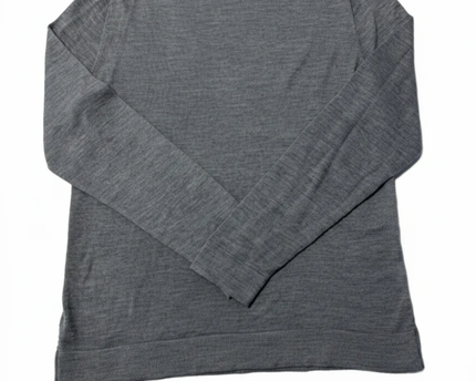 Calvin Klein Grey Textured Italian Yarn Sweater