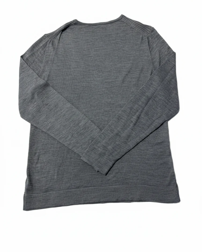 Calvin Klein Grey Textured Italian Yarn Sweater