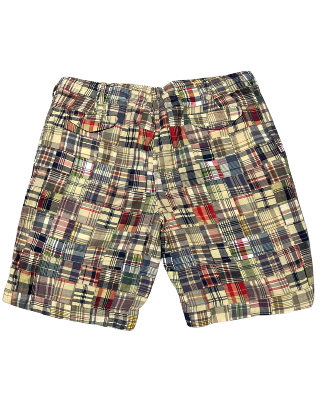 Polo Ralph Lauren Multicolor Patchwork Madras Plaid Shorts