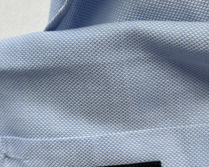 BOSS Light Blue Finest Italian Fabric Dress Shirt