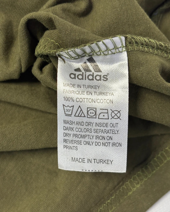 Adidas Olive Camo Logo T-Shirt W/Tags