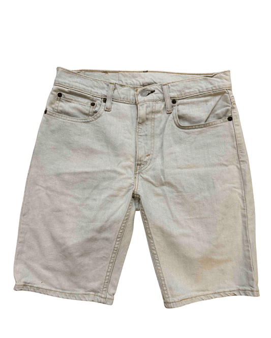 Levi’s 405 Light White Denim Shorts - M | Waist: 30"