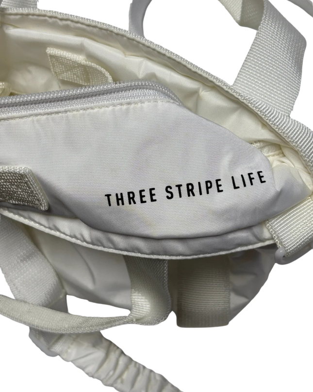 Adidas White Mini Tote Crossbody Bag