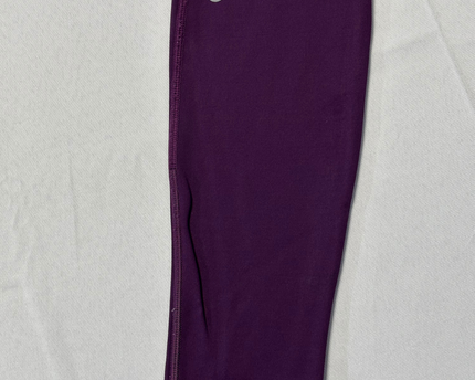 Lululemon Purple Zipper Pocket Fleece Lined Leggings