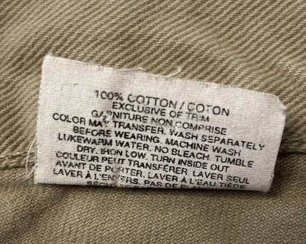 Kirkland Signature Khaki Straight Leg Cotton Pants