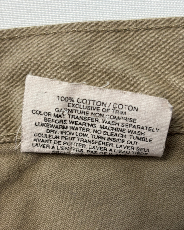 Kirkland Signature Khaki Straight Leg Cotton Pants