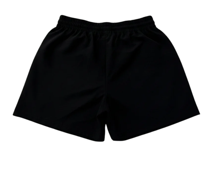 Alo Black Performance Cotton-Blend Sports Shorts