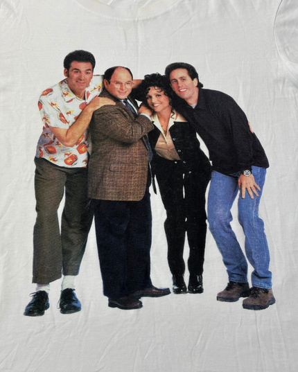 Seinfeld White Cast Graphic Tee Shirt