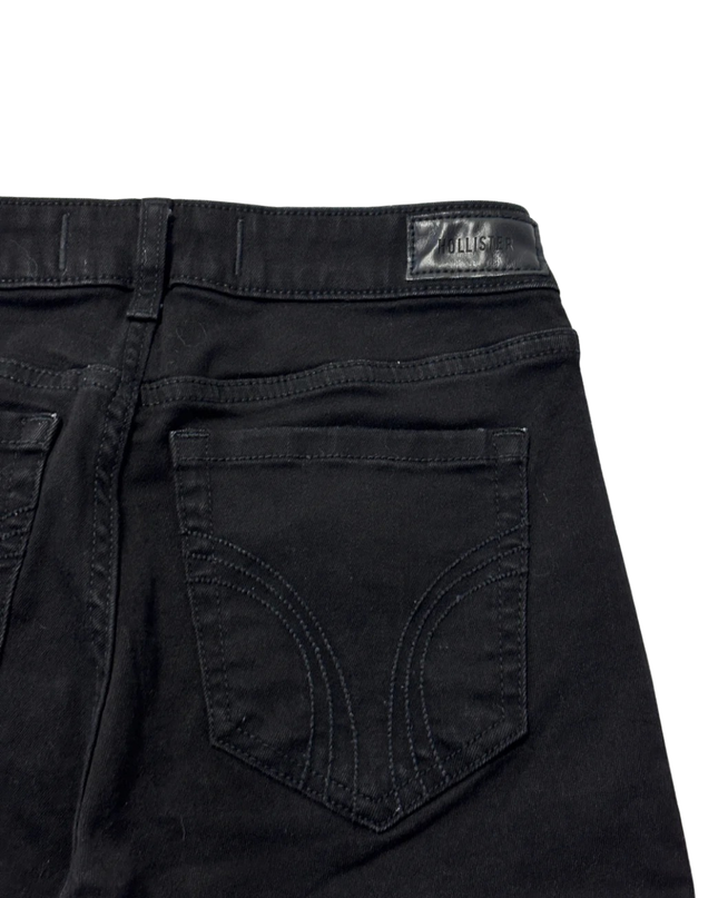 Hollister Black Low-Rise Bootcut Jeans